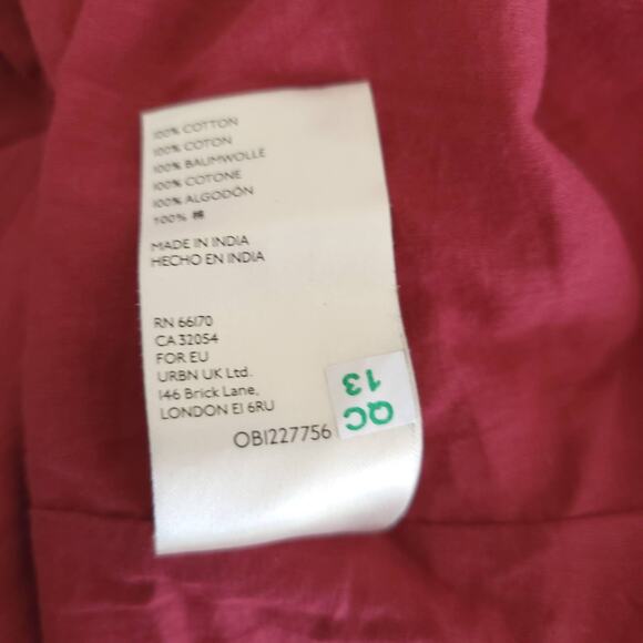 NEW Anthropologie Diyana Tiered Tunic Dress Voluminous Floral Women Medium - Picture 12 of 13